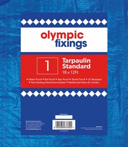 Olympic Fixings 251-200-040 Olympic Fixings 8x6 Tarpaulins Standard