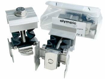 Olympic Fixings 270-100-015 Olympic Fixings 30-50 mm Pre-Assembly Solar Mount Clamp - 2 Pcs