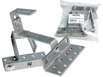 Olympic Fixings 270-100-045 Olympic Fixings A2 Stainless Steel Pantile Roof Hook - 40-50 mm - 2 Pcs