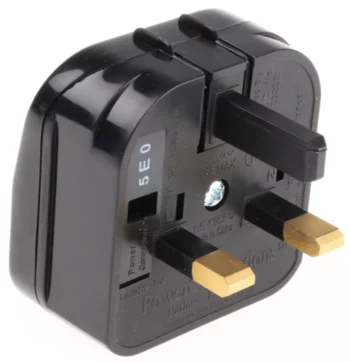 PowerConnections 805-6294P PowerConnections 13A Europe to UK Mains Connector Converter 2
