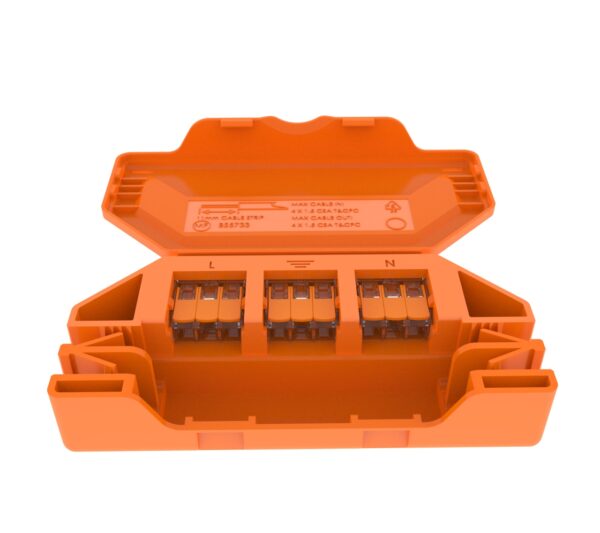 QuickFix JB QUICKFIXJB3 QuickFix JB Junction Box for Wago Connectors - QUICKFIX-JB 3 6