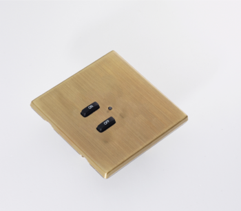 RAKO RLM-020-AB Rako RLM-020-AB Cover Plate Kit - Antique Brass 1