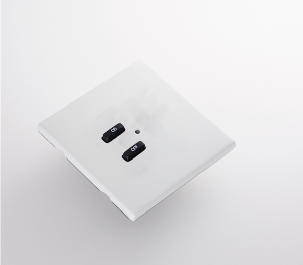 RAKO RLM-020-WH Rako RLM-020-WH Cover Plate Kit - White Metal