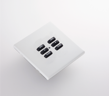 RAKO RLM-060-WH Rako RLM-060-WH Cover Plate Kit - White Metal