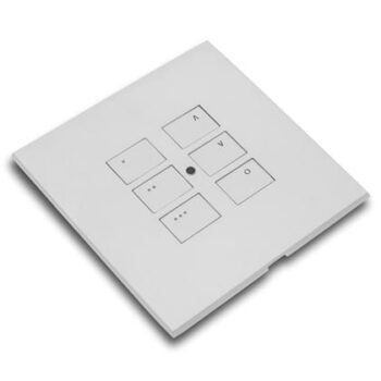 RAKO RP-EOS-3131-WH Rako Cover Plate Kit-RP-EOS-3131-WH - White - EOS Wireless Control Module - Double Gang 6-Button