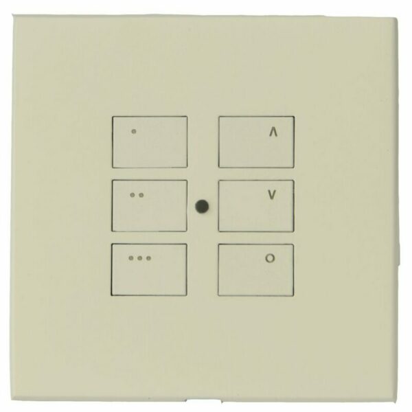 RAKO RP-EOS-60-WH Rako Cover Plate Kit - RP-EOS-60-WH - Single Gang 6-Button - White 2