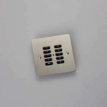 RAKO RVF-100-SS Rako RVF-100-SS Cover Plate Kit - Brushed Stainless Steel