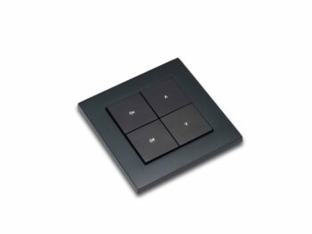 RAKO WK-MOD-040-B Rako Wired Modular Control Module - WK-MOD-040 - Black Buttons 2