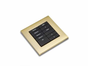 RAKO WK-MOD-101-B Rako Wired Modular Control Module - WK-MOD-101 - Black Buttons 2