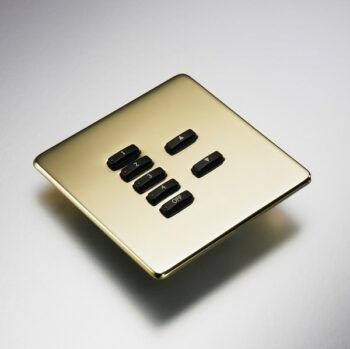RAKO WLF-020-PB Rako WLF-020-PB Cover Plate Kit - Polished Brass