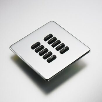RAKO WLF-100-MSS Rako Cover WLF-100-MSS Plate Kit Mirrored Stainless Steel