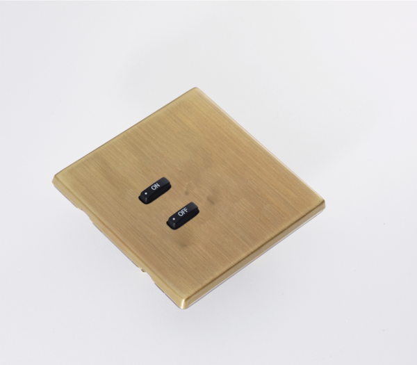 RAKO WLM-020-AB Rako Cover WLM-020-AB Plate Kit - Antique Brass 1