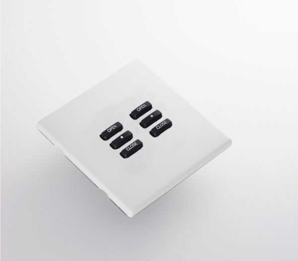 RAKO WLM-060-WH Rako WLM-060-WH Cover Plate Kit - White Metal