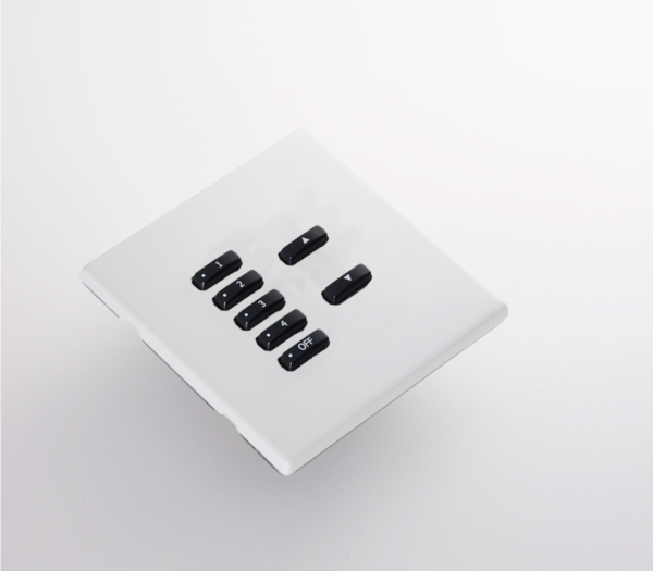 RAKO WLM-070-WH Rako WLM-070-WH Cover Plate Kit - White Metal