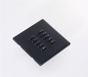 RAKO WLM-100-MB Rako WLM-100-MB Cover Plate Matt Black 1