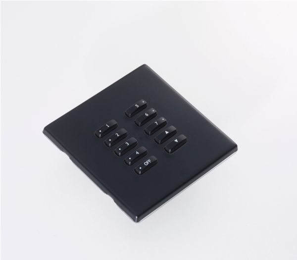 RAKO WLM-100-MB Rako WLM-100-MB Cover Plate Matt Black 1
