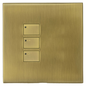 Scene 2 & Off - Antique Brass 1