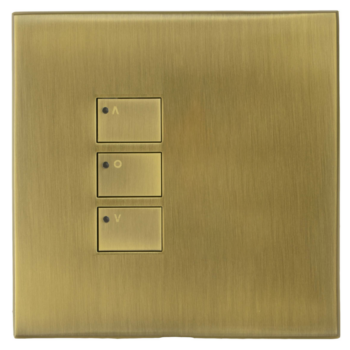 Stop & Lower - Antique Brass 1