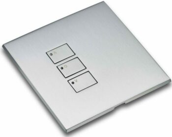 RAKO WP-EOS-31-SC Rako Cover Plate Kit for EOS Wired Control Modules - Single Gang 3-Button - Raise