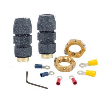 SWA TSTORM25 Tauras Storm Cable Gland M25 c/w Gland Brass Lock Nut & Earth Tag - Pack of 2 1