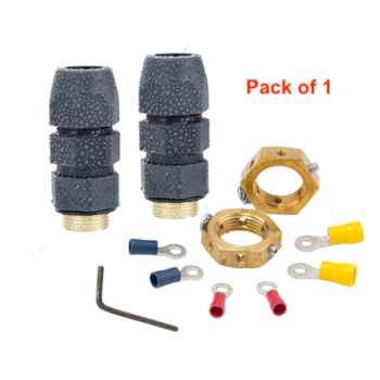 SWA TSTORM63 Tauras Storm Cable Gland M63 c/w Gland Brass Lock Nut & Earth Tag - Pack of 1 1