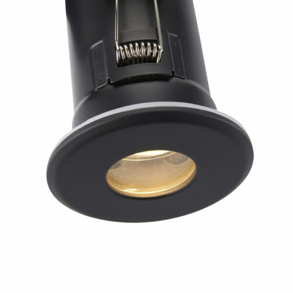 Saxby 101344 Saxby ShieldPLUS IP65 GU10 Black 7