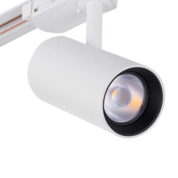 Saxby 101626 Saxby ColtLED Track Head - Matt White - 15W 3000K Warm White 2