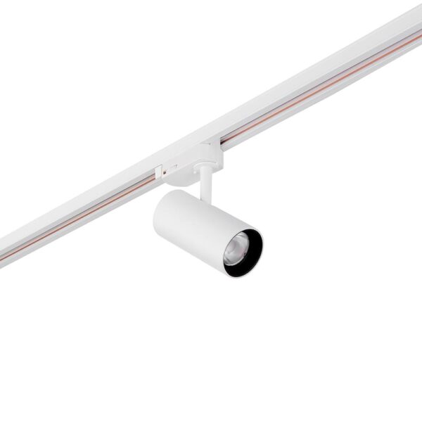 Saxby 101626 Saxby ColtLED Track Head - Matt White - 15W 3000K Warm White 6