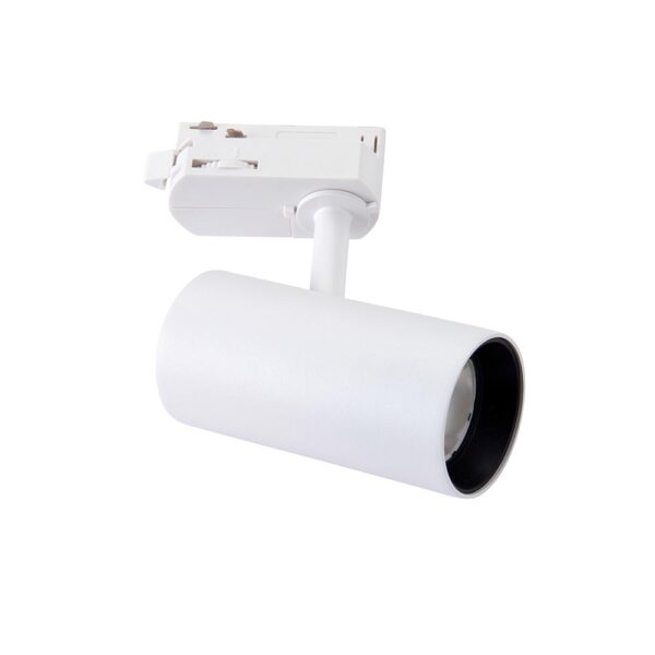 Saxby 101627 Saxby ColtLED Track Head - Matt White - 15W 4000K Cool White 3