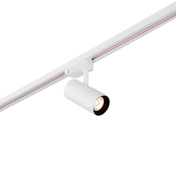 Saxby 101627 Saxby ColtLED Track Head - Matt White - 15W 4000K Cool White 5