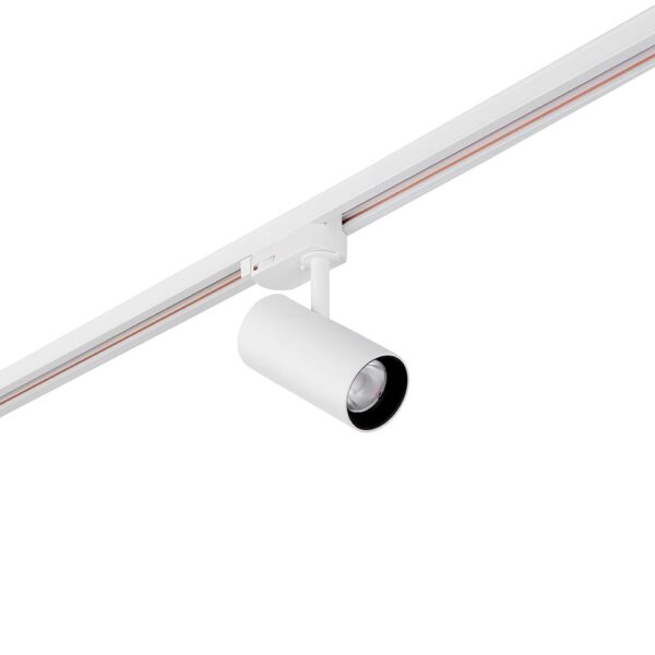 Saxby 101627 Saxby ColtLED Track Head - Matt White - 15W 4000K Cool White 6
