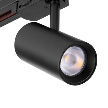 Saxby 101628 Saxby ColtLED Track Head - Matt Black - 15W 3000K Warm White 2