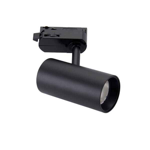 Saxby 101628 Saxby ColtLED Track Head - Matt Black - 15W 3000K Warm White 3