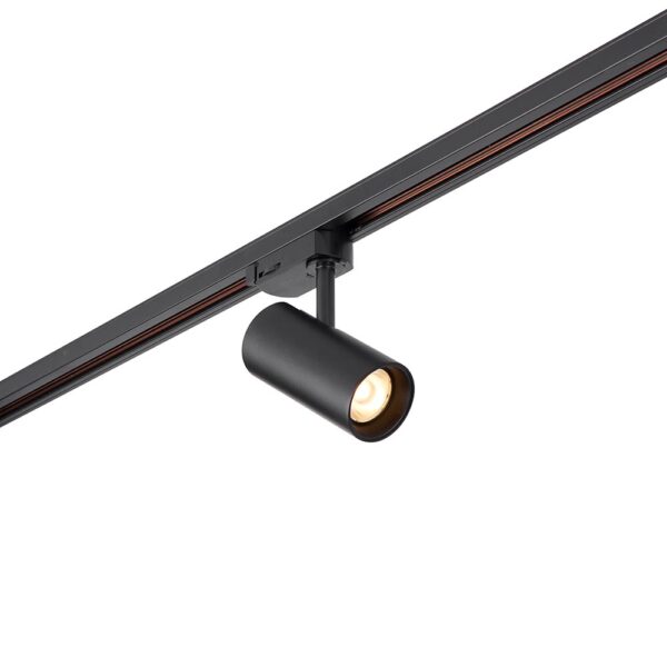 Saxby 101628 Saxby ColtLED Track Head - Matt Black - 15W 3000K Warm White 5