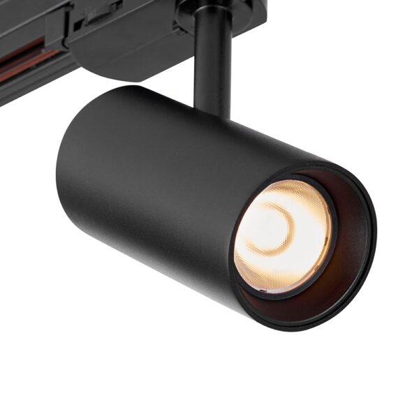 Saxby 101628 Saxby ColtLED Track Head - Matt Black - 15W 3000K Warm White 1
