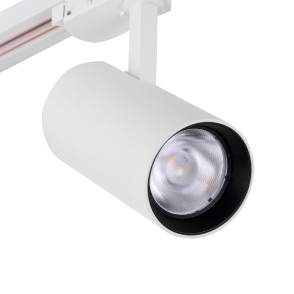 Saxby 101630 Saxby ColtLED Track Head - Matt White - 23W 3000K Warm White 2