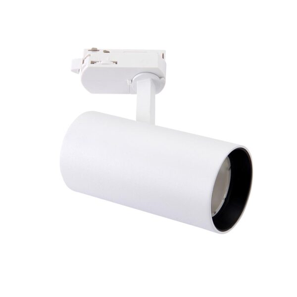 Saxby 101630 Saxby ColtLED Track Head - Matt White - 23W 3000K Warm White 3