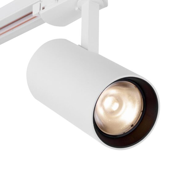 Saxby 101631 Saxby ColtLED Track Head - Matt White - 23W 4000K Cool White 1