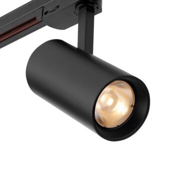 Saxby 101632 ColtLED Track Head, 23W LED, 3000K Warm White, 2700 Lumens, 36° Beam Angle, Fully Adjustable (350° Rotation, 90° Tilt), Matt Black Finish.