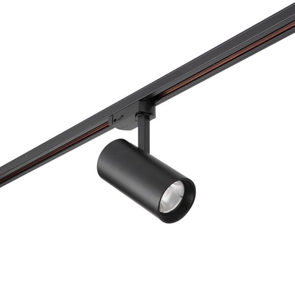 Saxby 101632 Saxby ColtLED Track Head - Matt Black - 23W 3000K Warm White 6