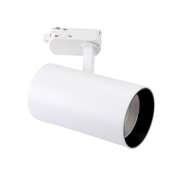 Saxby 101634 Saxby ColtLED Track Head - Matt White - 34W 3000K Warm White 3