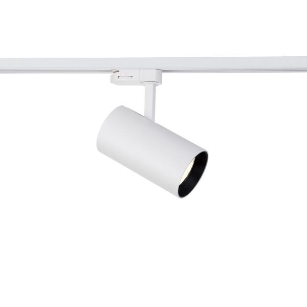 Saxby 101635 Saxby ColtLED Track Head - Matt White - 34W 4000K Cool White 7