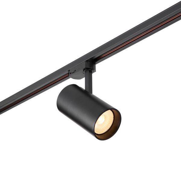 Saxby 101636 Saxby ColtLED Track Head - Matt Black - 34W 3000K Warm White 5