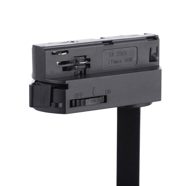 Saxby 101636 Saxby ColtLED Track Head - Matt Black - 34W 3000K Warm White 8