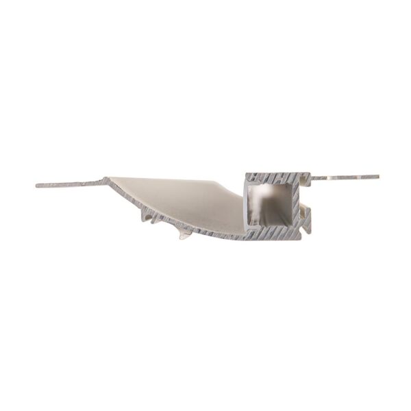 Saxby 102665 Saxby Rigel Wall Flange Plaster-in Aluminium Profile/Extrusion - 2m White 9