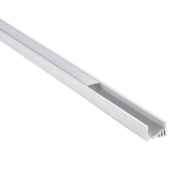 Saxby 102666 Saxby Rigel Recessed Wall Washer Aluminium Profile/Extrusion - 2m White 2