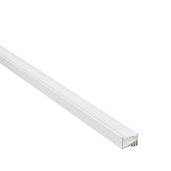 Saxby 102666 Saxby Rigel Recessed Wall Washer Aluminium Profile/Extrusion - 2m White 1