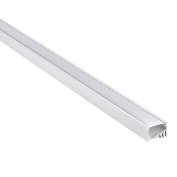 Saxby 102666 Saxby Rigel Recessed Wall Washer Aluminium Profile/Extrusion - 2m White 6