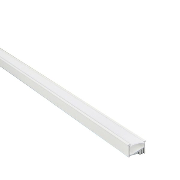 Saxby 102666 Saxby Rigel Recessed Wall Washer Aluminium Profile/Extrusion - 2m White 1