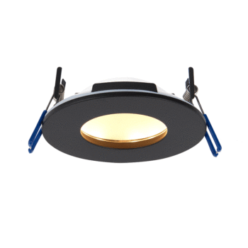 Saxby 102670 Saxby OrbitalPRO 4CCT Black IP65 9W 1